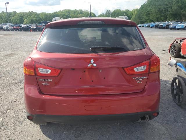  MITSUBISHI OUTLANDER 2015 Czerwony