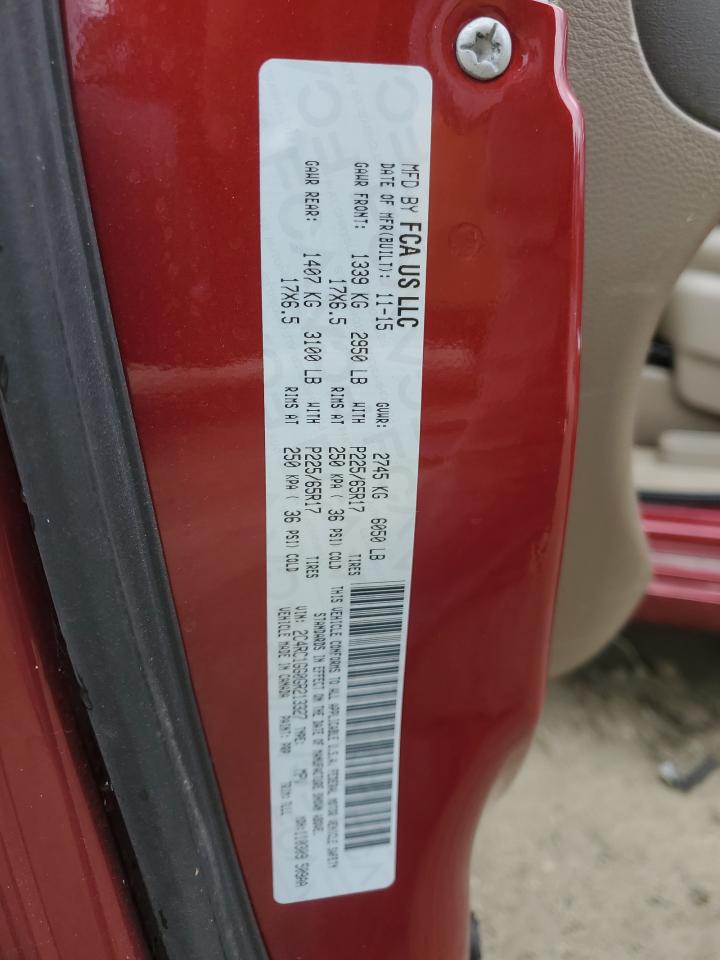 2016 Chrysler Town & Country Limited Platinum VIN: 2C4RC1GG0GR213327 Lot: 56476135