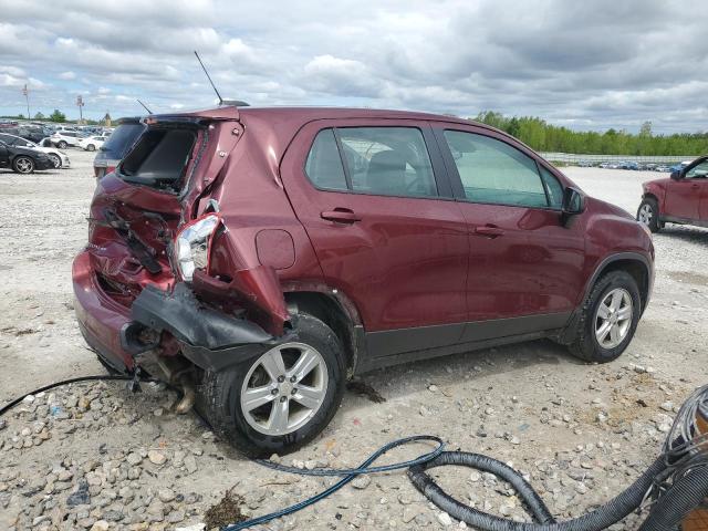  CHEVROLET TRAX 2017 Бургунди