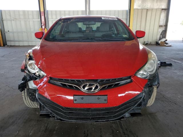  HYUNDAI ELANTRA 2013 Czerwony