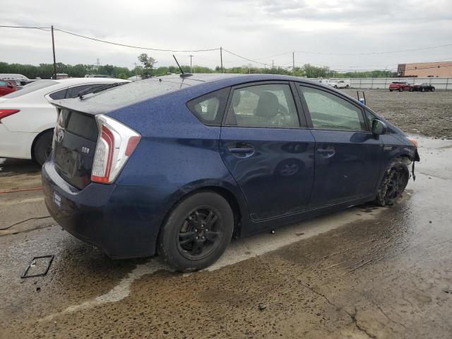  TOYOTA PRIUS 2014 Granatowy