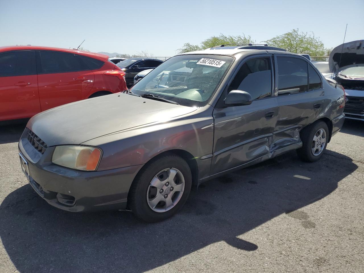 2001 Hyundai Accent Gl for Sale in North Las Vegas, NV - Side