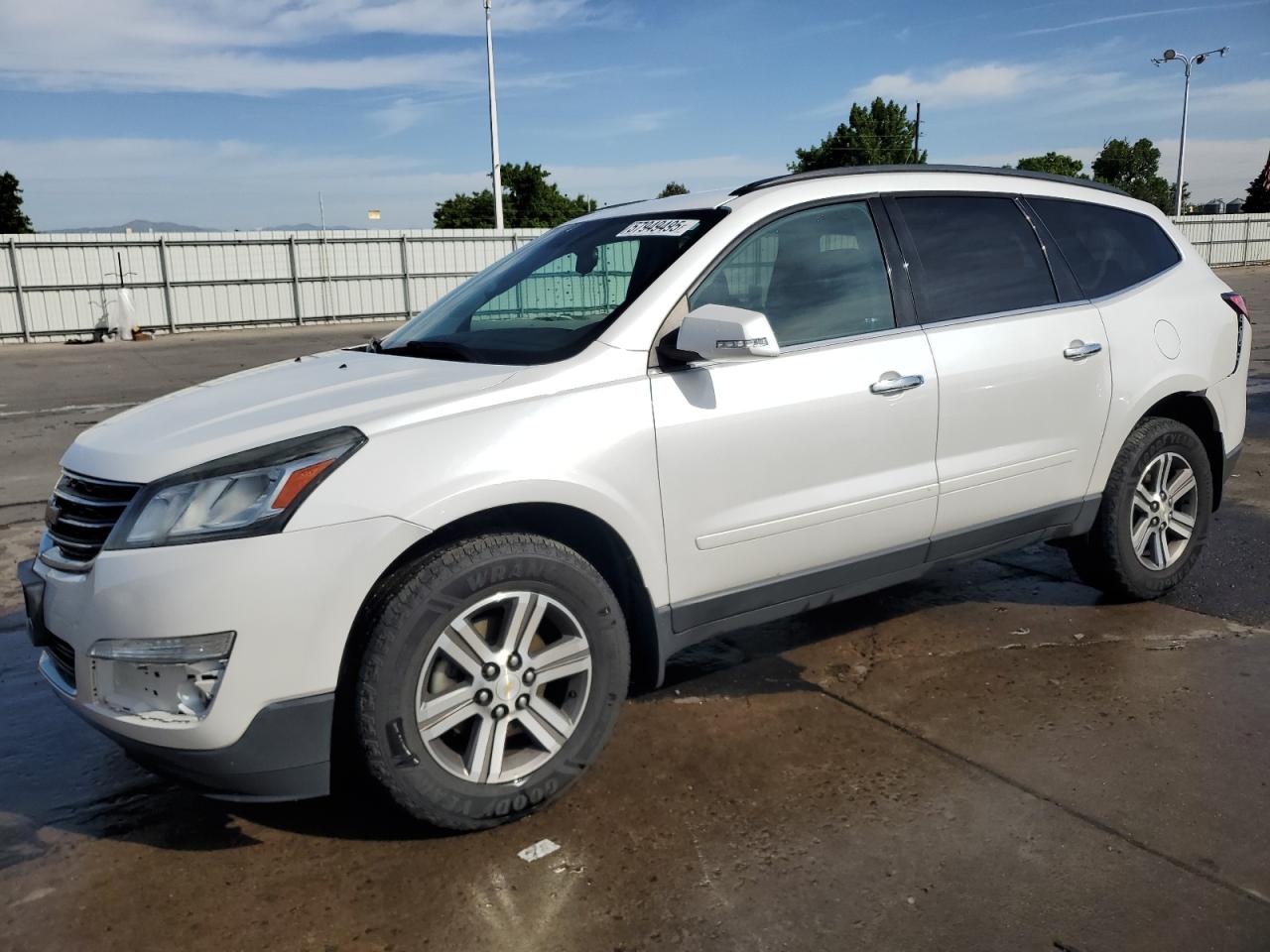 2017 Chevrolet Traverse Lt en Venta en Littleton, CO - Rear End