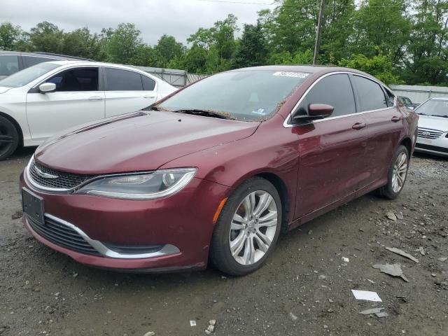  CHRYSLER 200 2016 Красный