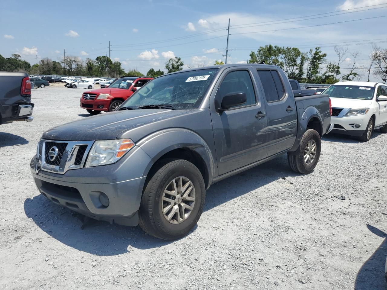 2019 Nissan Frontier S na sprzedaż w Riverview, FL - Side