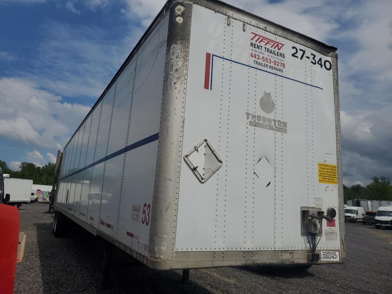 2006 Wabash Dvcvhpc Dry Van Trailer for Sale in Fredericksburg, VA - Rear End