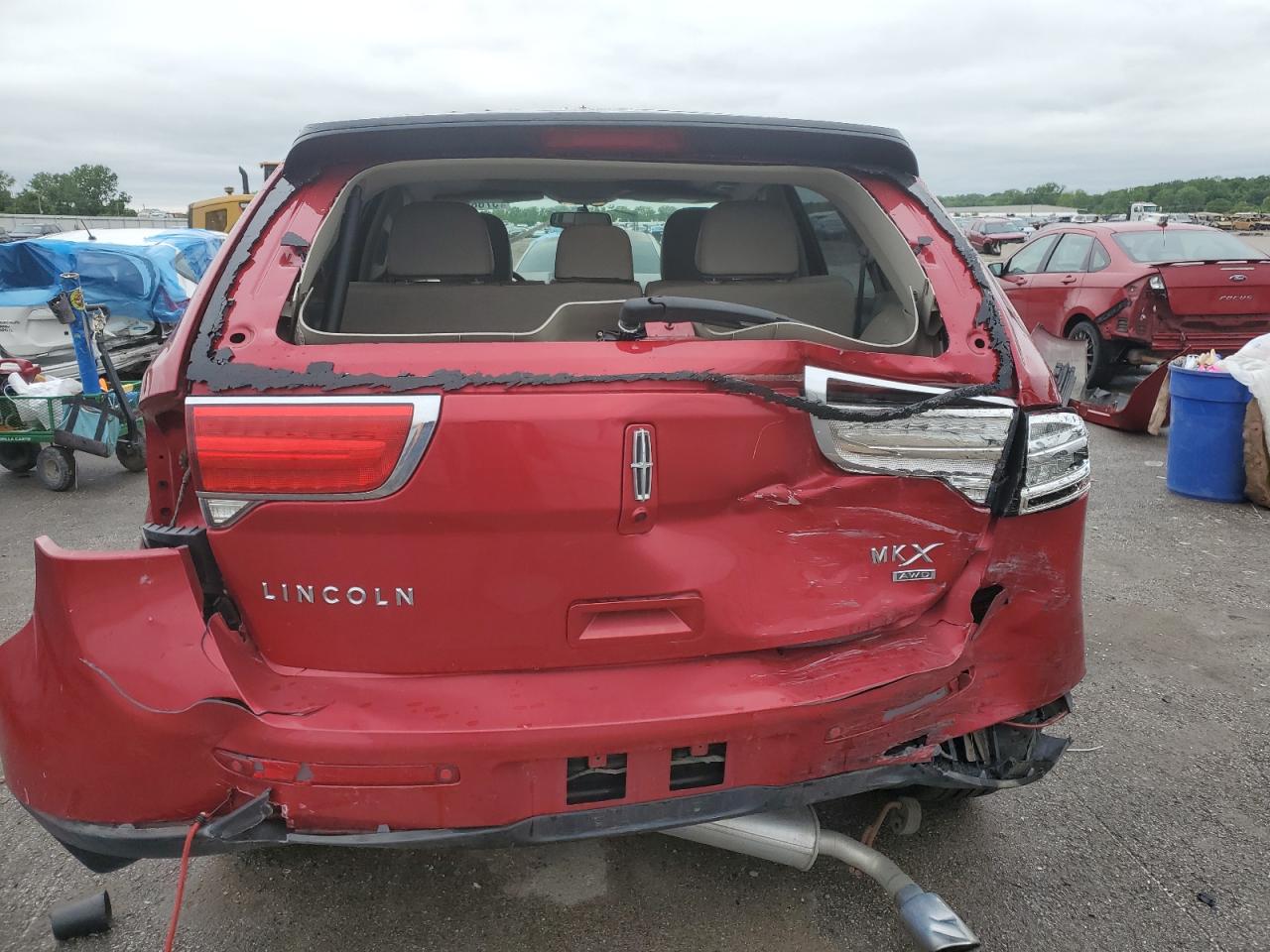 2012 Lincoln Mkx VIN: 2LMDJ8JK2CBL03782 Lot: 57684805
