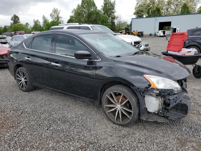 Седани NISSAN SENTRA 2015 Чорний