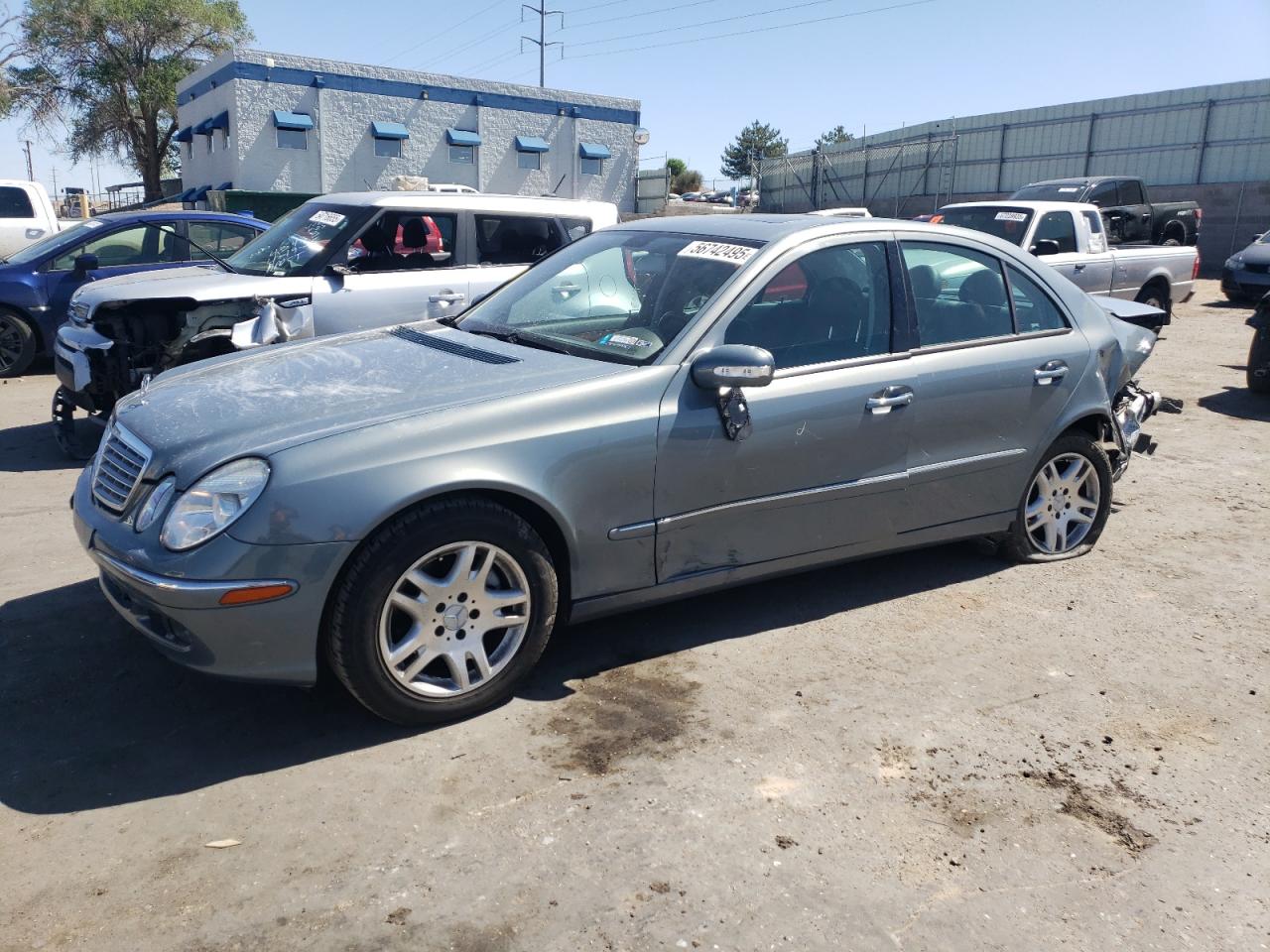 2005 MERCEDES-BENZ E-CLASS TURQUOISE VIN: WDBUF65J55A704294