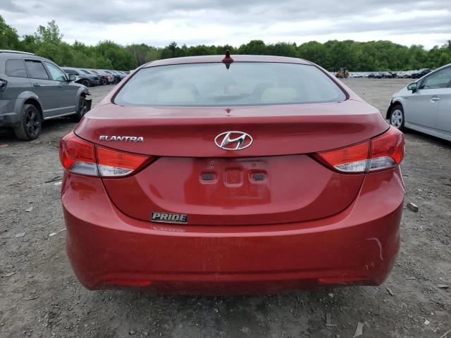  HYUNDAI ELANTRA 2012 Red
