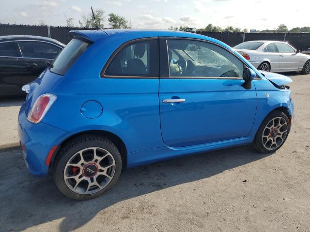  FIAT 500 2015 Blue