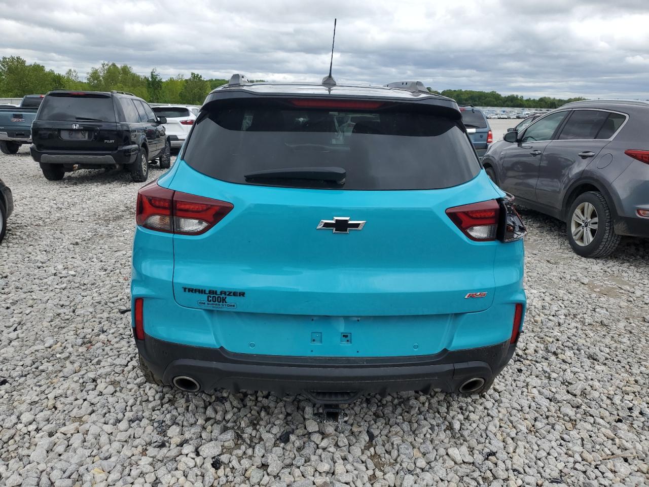 2021 Chevrolet Trailblazer Rs VIN: KL79MTSL1MB123687 Lot: 58000565