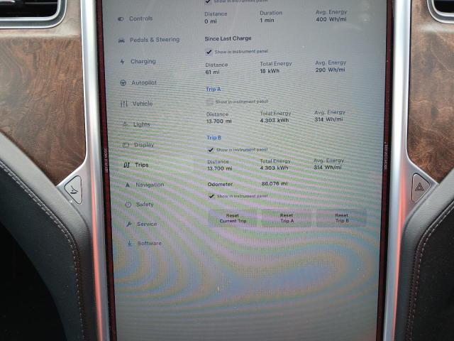2017 TESL MODEL S 75