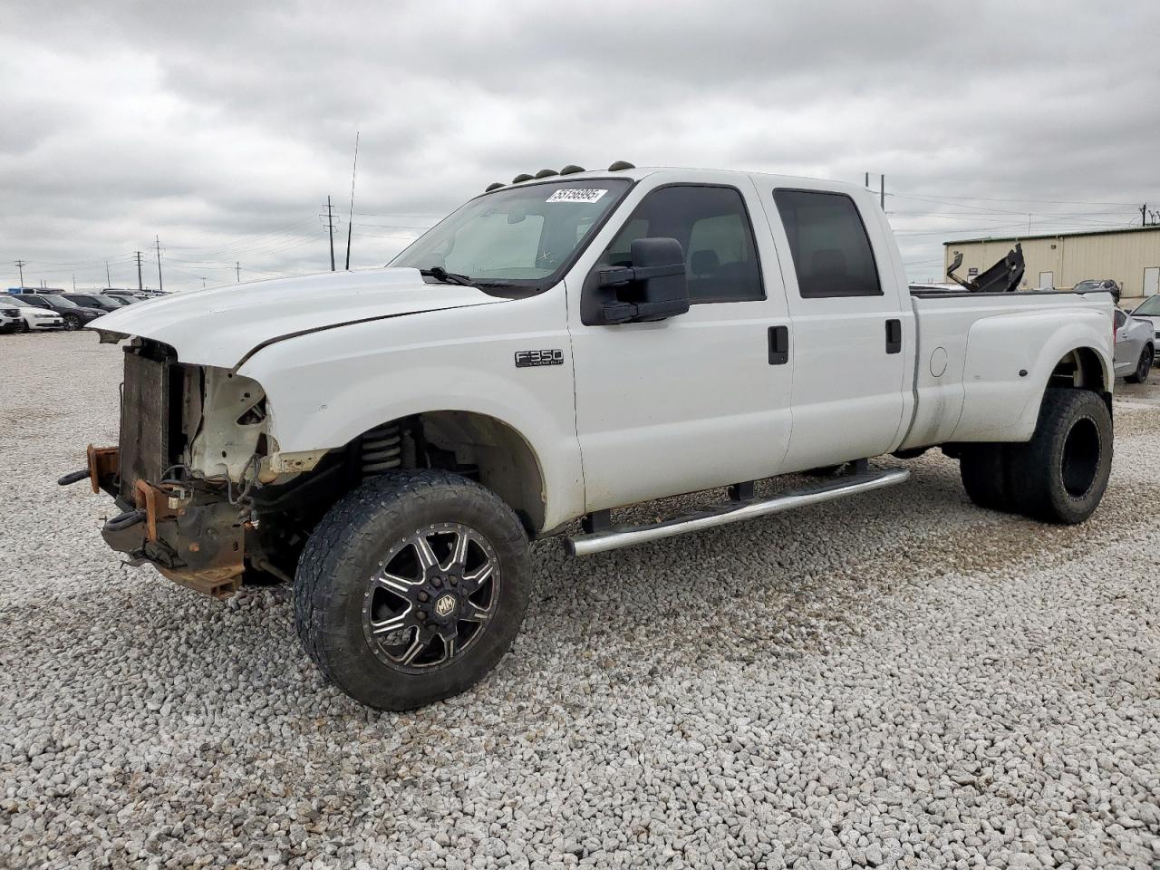 2001 Ford F350 Super Duty white null diesel 1FTWW32F71EA89050 photo #3