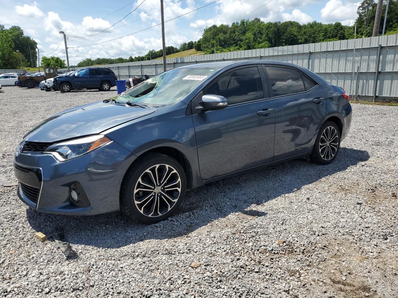 2014 Toyota Corolla L на продаже в Grenada, MS - Top/Roof