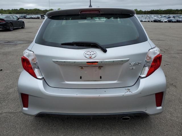  TOYOTA YARIS 2012 Srebrny