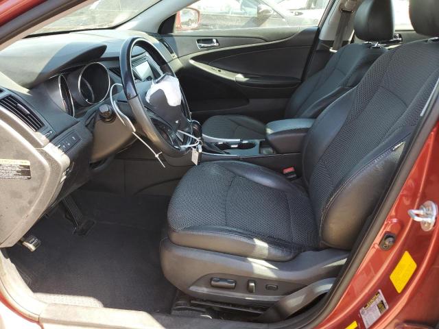  HYUNDAI SONATA 2012 Czerwony