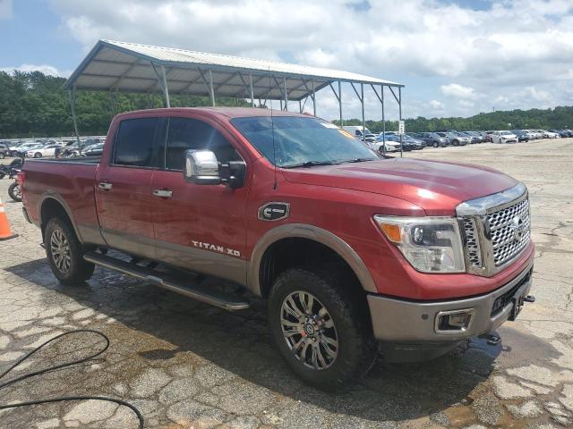  NISSAN TITAN 2017 Burgundy