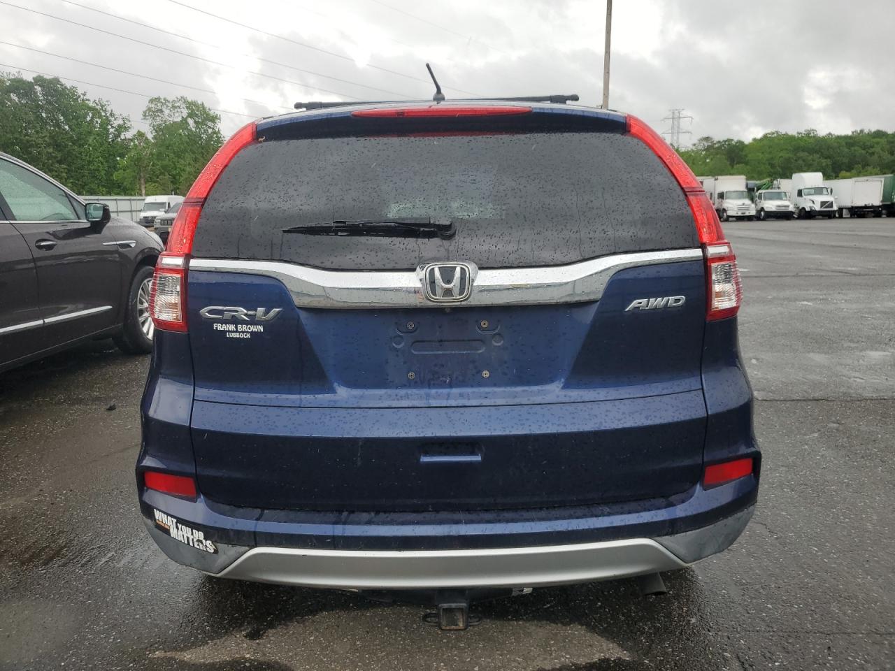 2015 Honda Cr-V Ex VIN: 2HKRM4H57FH627129 Lot: 56697885