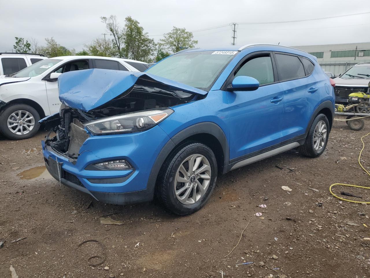 2017 Hyundai Tucson Limited na sprzedaż w Chicago Heights, IL - Front End