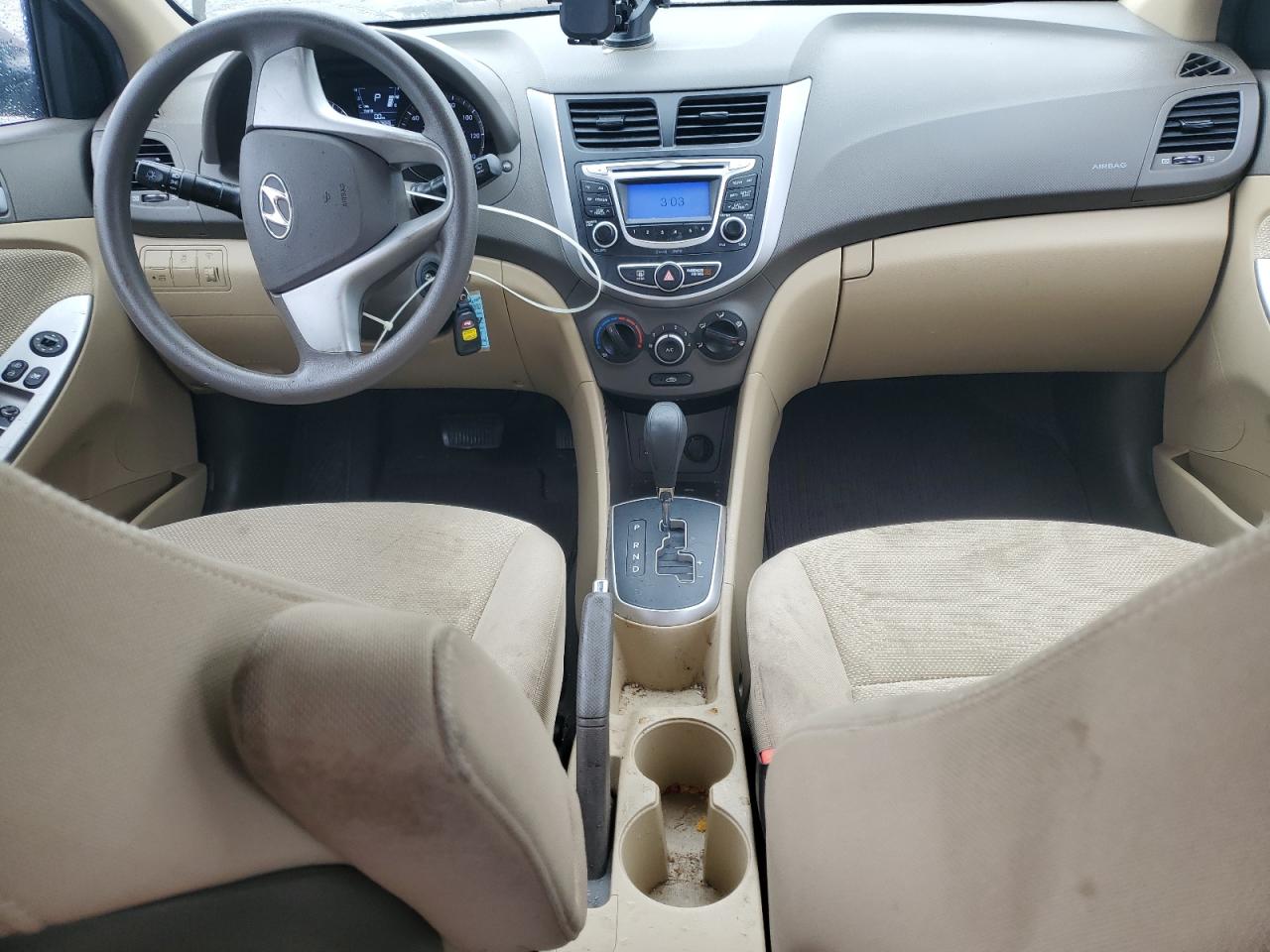 2013 Hyundai Accent Gls VIN: KMHCT4AE8DU582526 Lot: 54691555