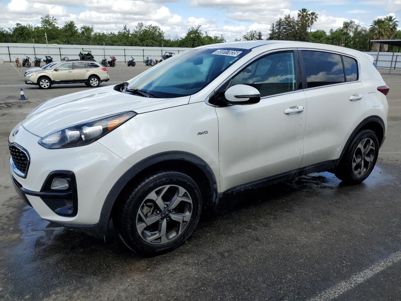 2021 Kia Sportage Lx на продаже в Fresno, CA - Undercarriage