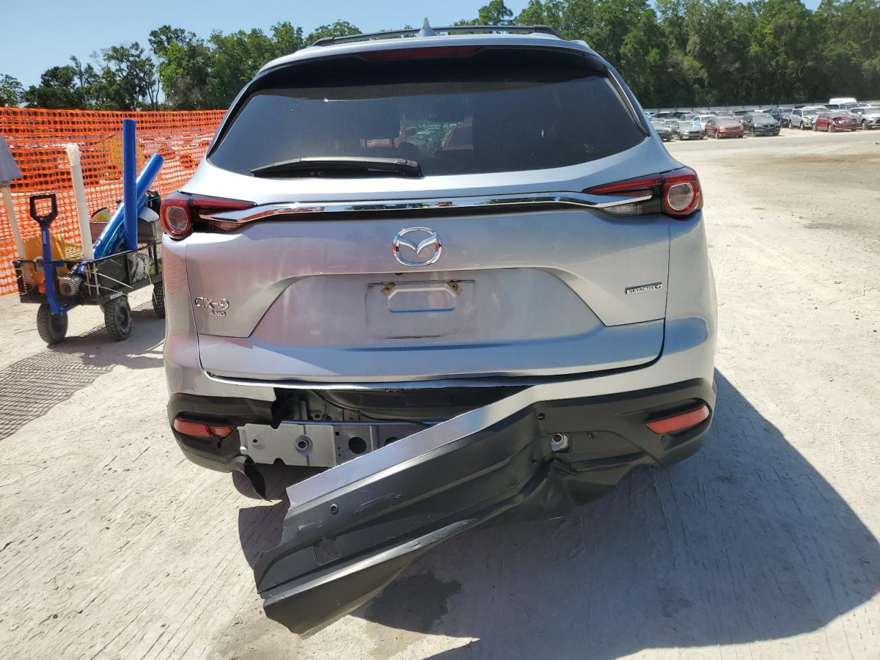 2022 Mazda Cx-9 Touring VIN: JM3TCBCYXN0621584 Lot: 57318875
