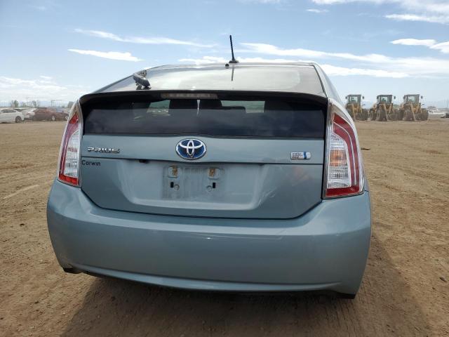  TOYOTA PRIUS 2013 Бірюзовий
