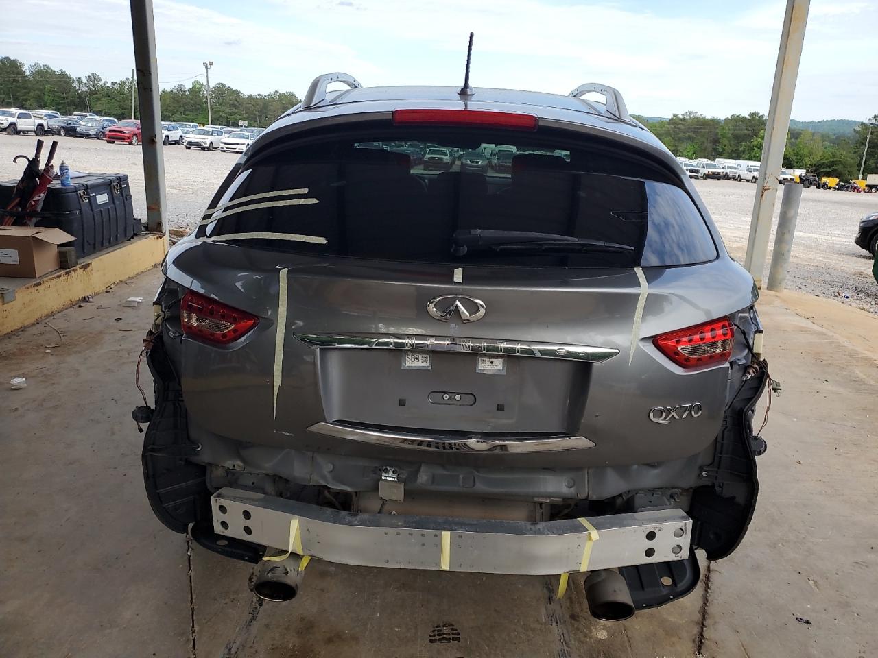 2017 Infiniti Qx70 VIN: JN8CS1MW7HM412159 Lot: 55269885