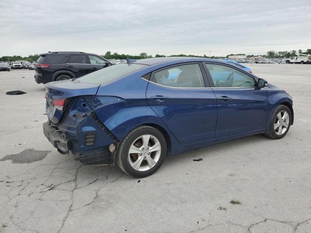 Sedans HYUNDAI ELANTRA 2016 Granatowy