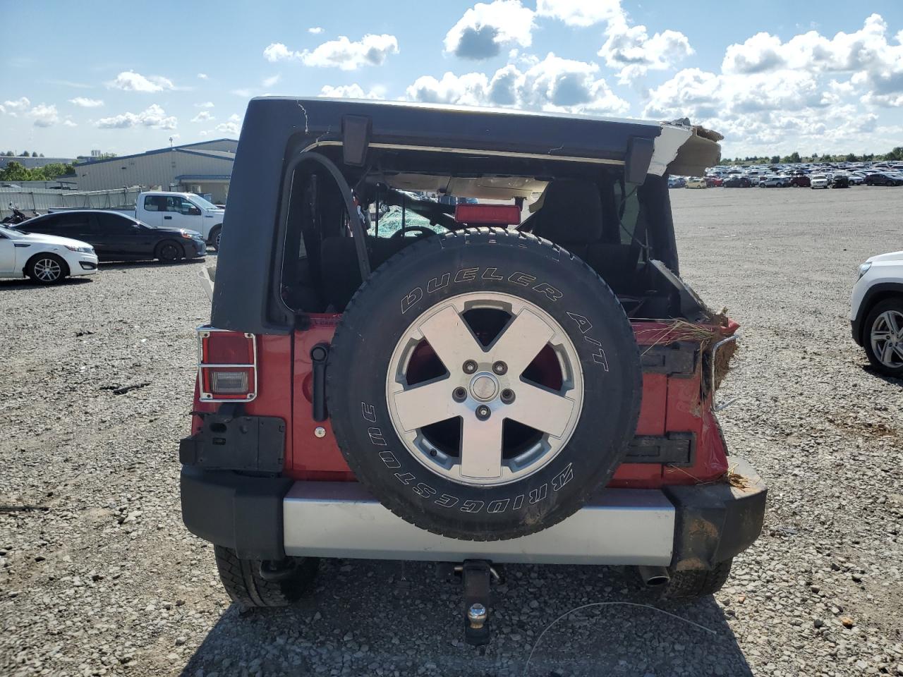 2011 Jeep Wrangler Unlimited Sahara VIN: 1J4BA5H17BL500863 Lot: 58387925