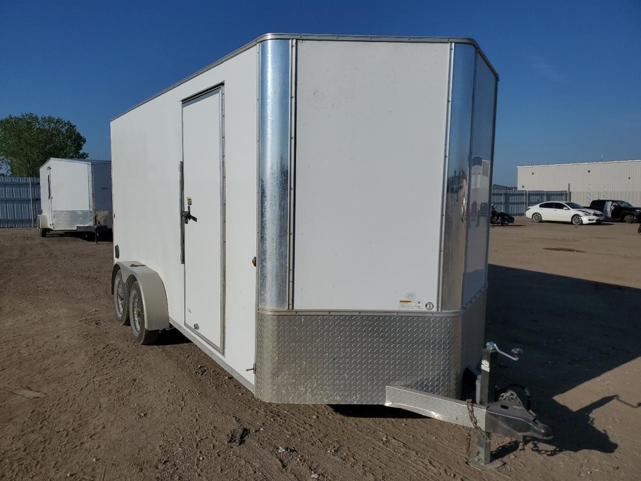 2018 Enclosed Cargo Trailer იყიდება Greenwood-ში, NE - Hail