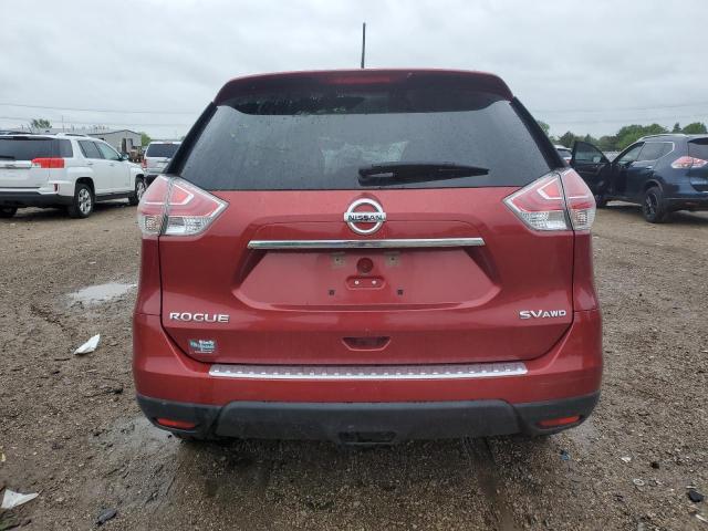 NISSAN ROGUE 2015 Red
