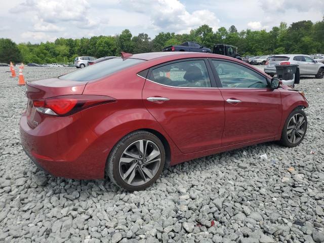  HYUNDAI ELANTRA 2015 Burgundy