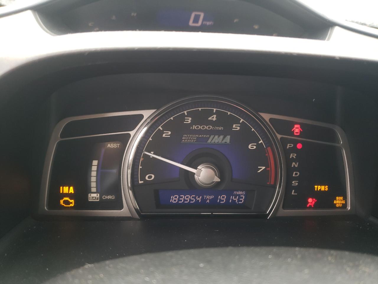 2009 Honda Civic Hybrid VIN: JHMFA36269S010310 Lot: 56095305