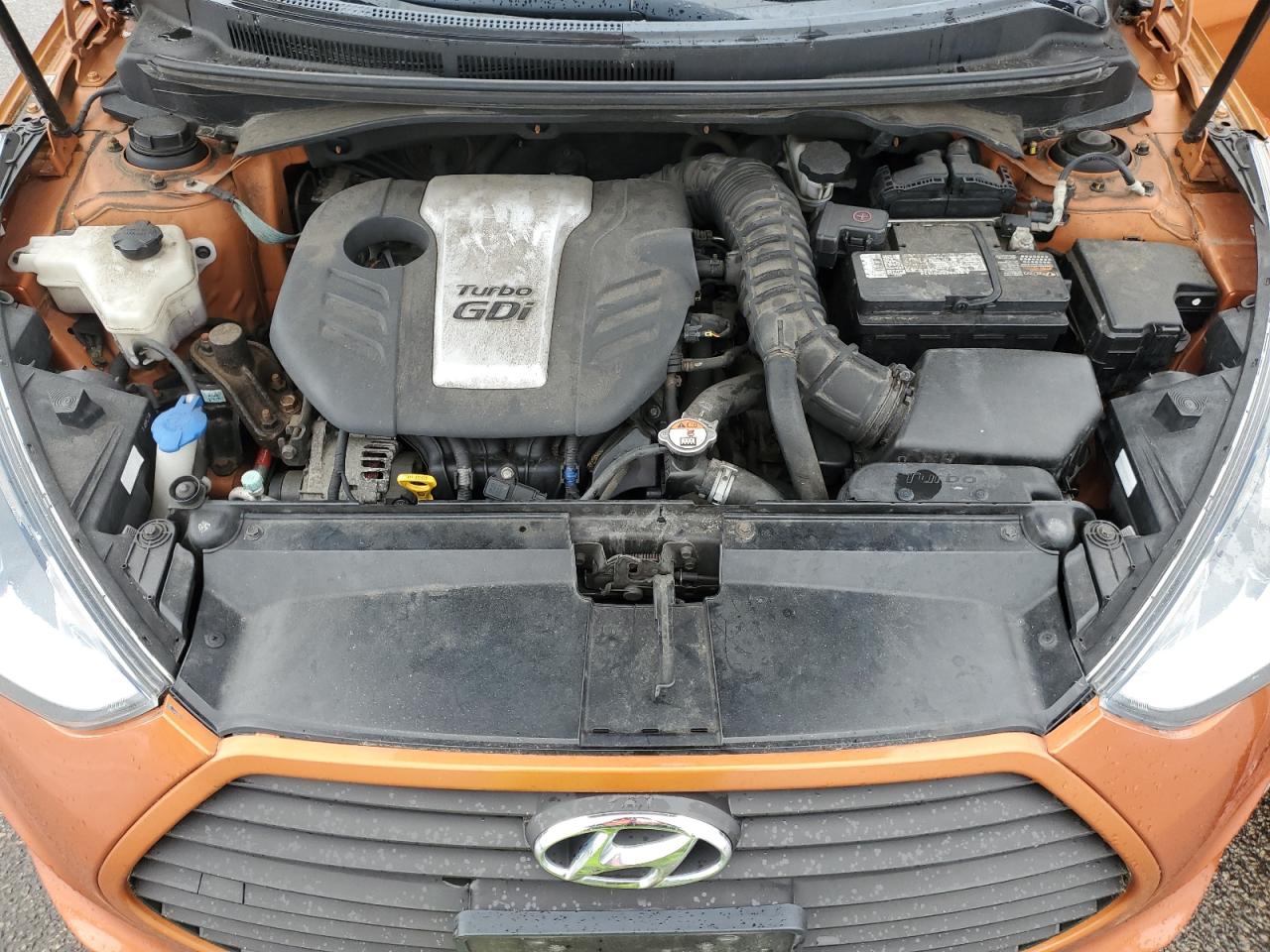 2015 Hyundai Veloster Turbo VIN: KMHTC6AE4FU232986 Lot: 55335565