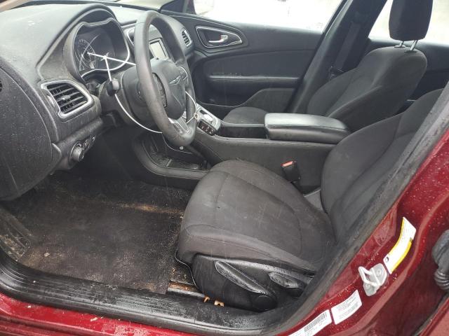  CHRYSLER 200 2015 Красный
