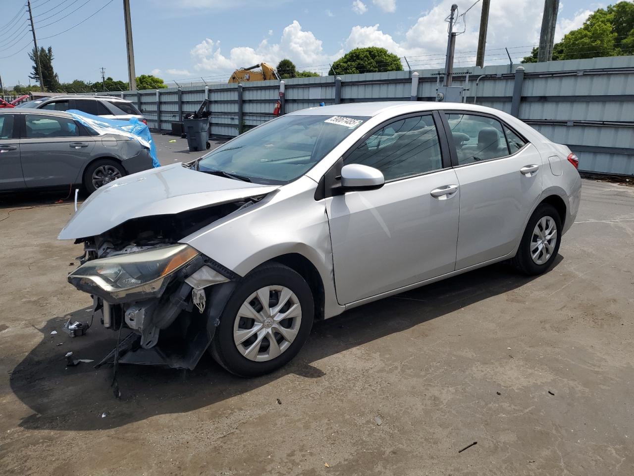 2015 Toyota Corolla L იყიდება Miami-ში, FL - Front End