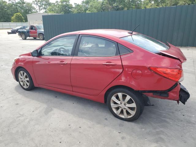  HYUNDAI ACCENT 2013 Red
