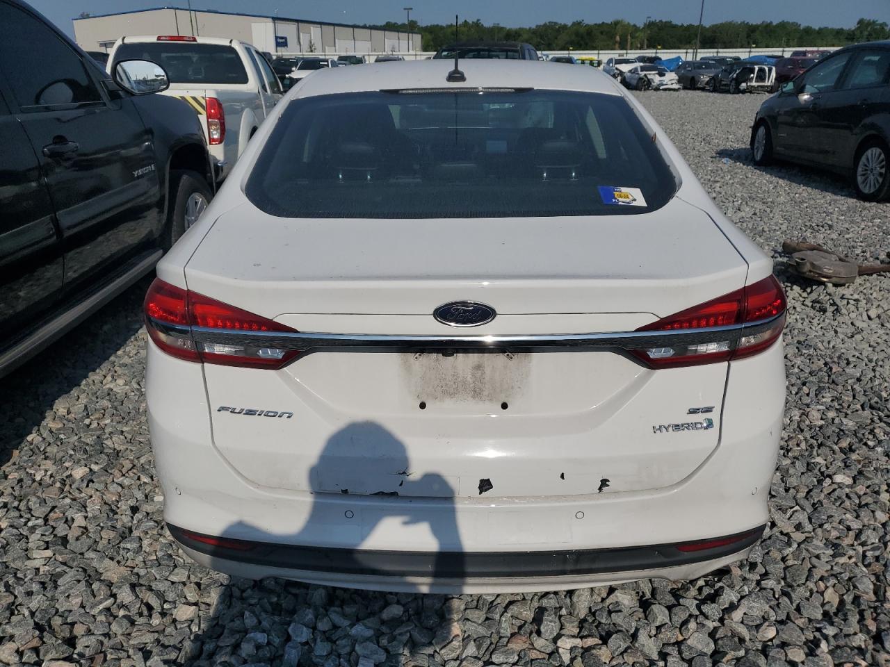 2017 Ford Fusion Se Hybrid VIN: 3FA6P0LU7HR409568 Lot: 55917155