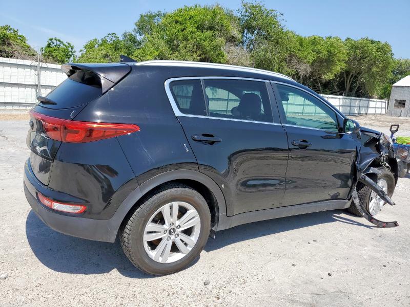  KIA SPORTAGE 2019 Чорний