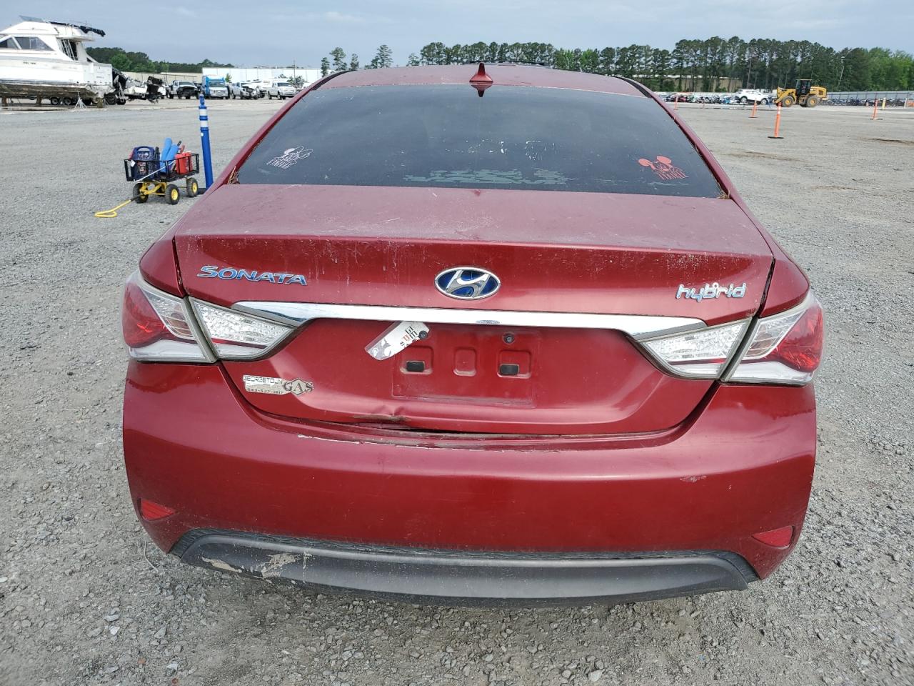 2013 Hyundai Sonata Hybrid VIN: KMHEC4A49DA098320 Lot: 56647575