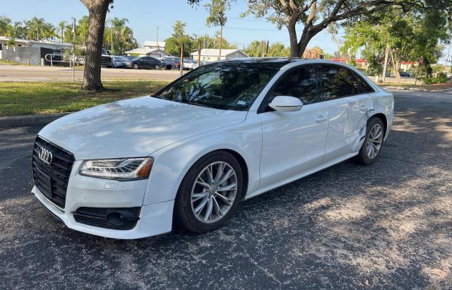 Sedans AUDI A8 2017 White