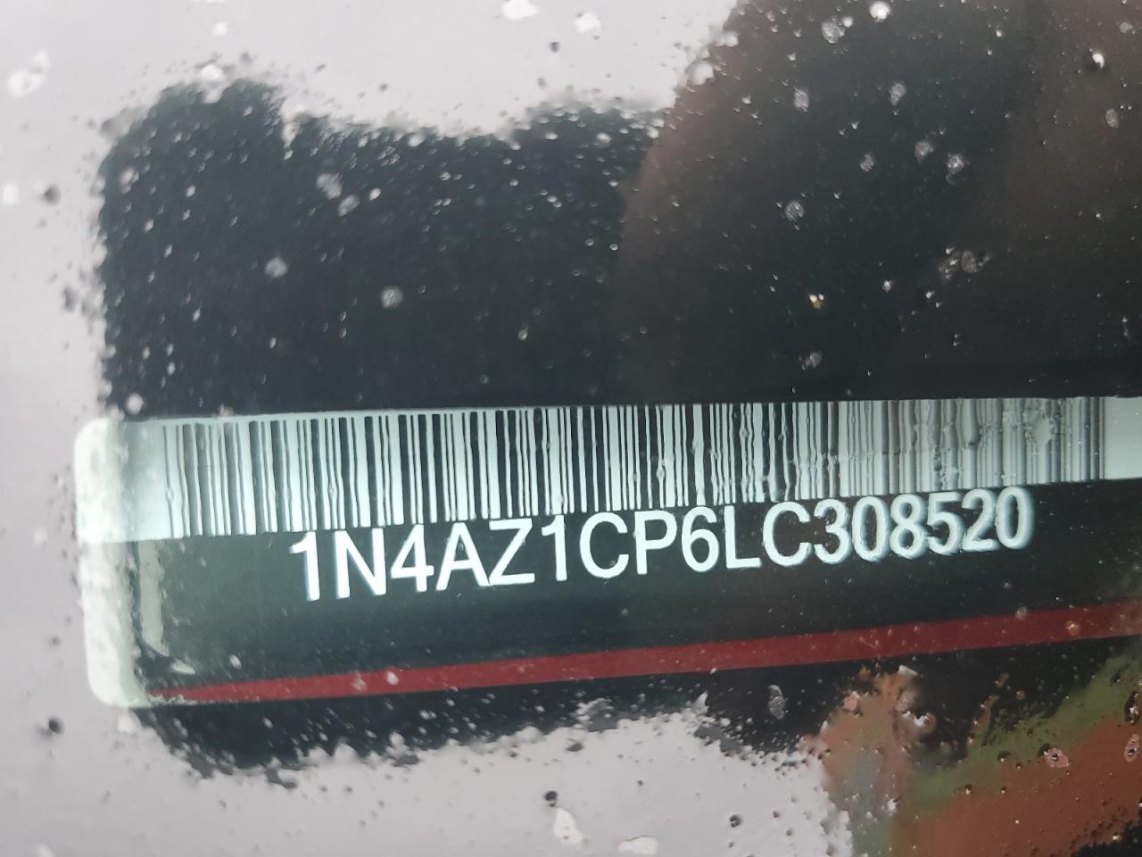 2020 Nissan Leaf Sv VIN: 1N4AZ1CP6LC308520 Lot: 58967485