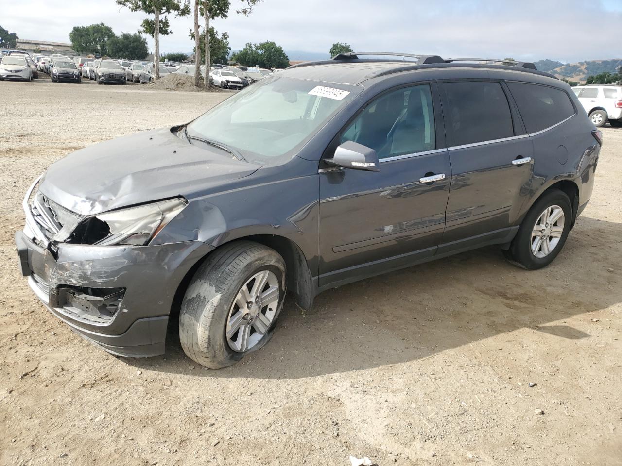 2013 Chevrolet Traverse Lt за продажба в San Martin, CA - Front End