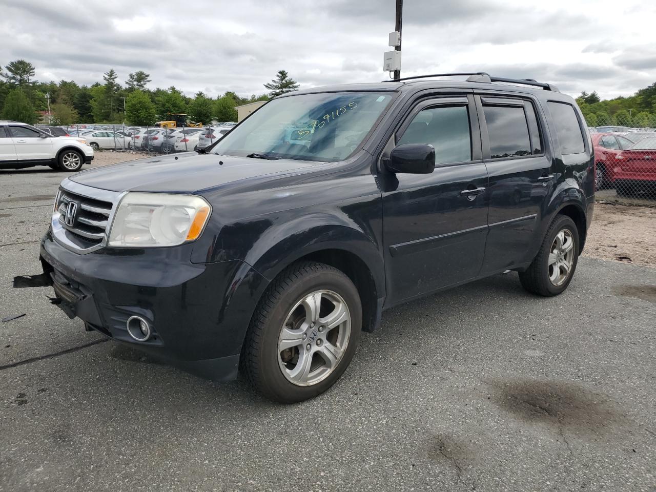 2015 Honda Pilot Exl на продаже в Exeter, RI - Front End