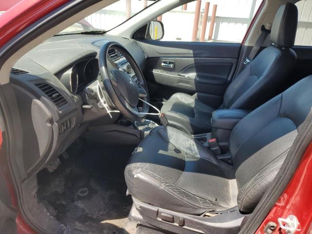  MITSUBISHI OUTLANDER 2015 Красный