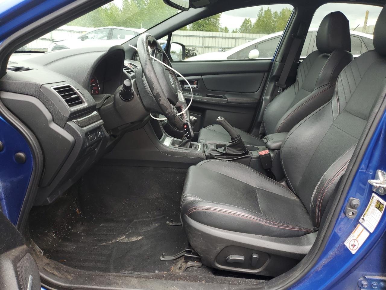 2015 Subaru Wrx Limited VIN: JF1VA1J67F9836488 Lot: 57176895