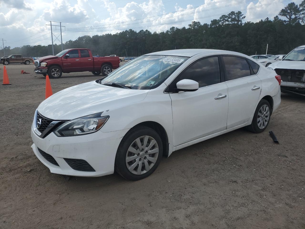 2017 Nissan Sentra S zu verkaufen in Greenwell Springs, LA - Side