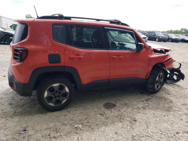  JEEP RENEGADE 2018 Оранжевый
